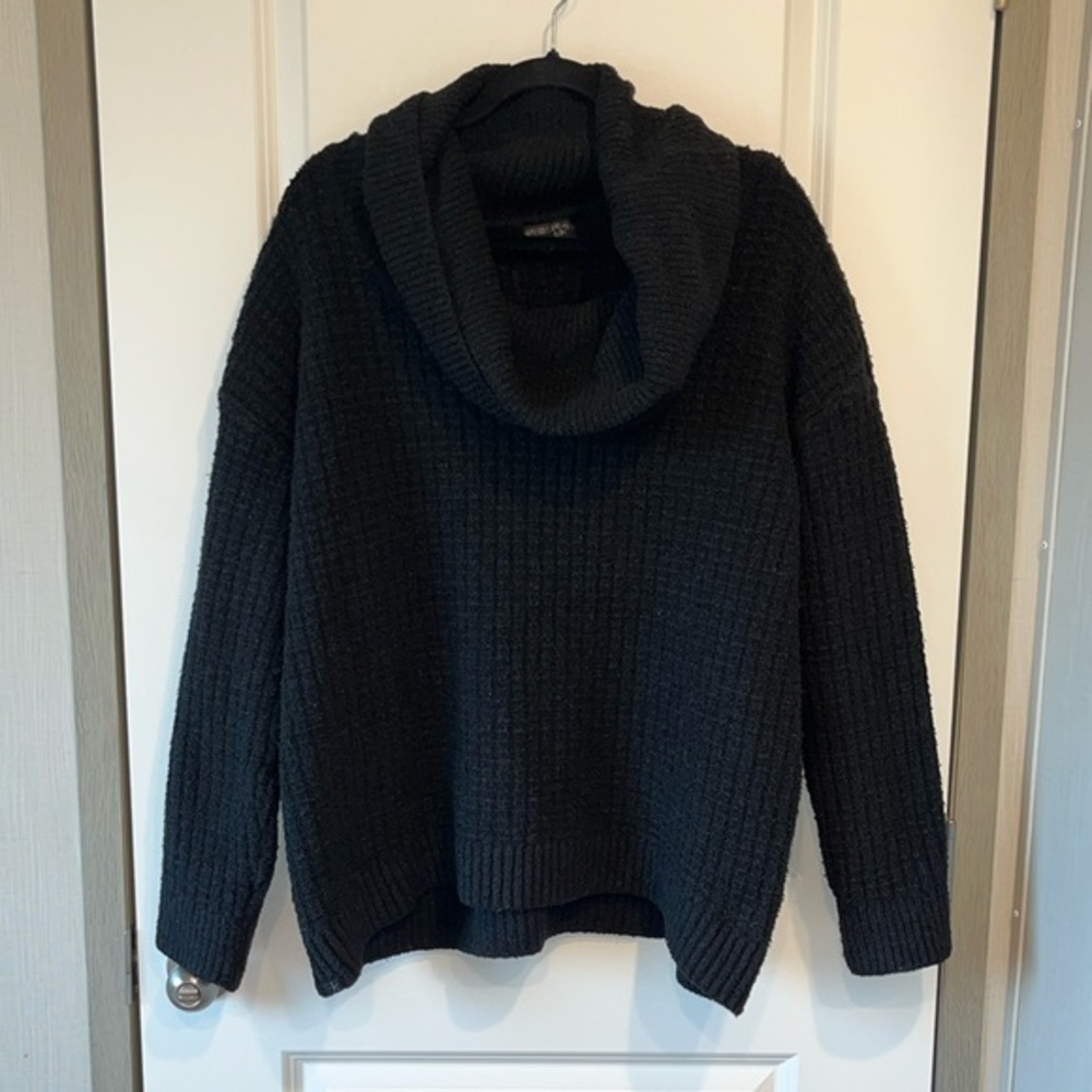 Barefoot Dreams EcoChic Women’s Cowl Neck Long Sleeve Pullover Sweater 1X
